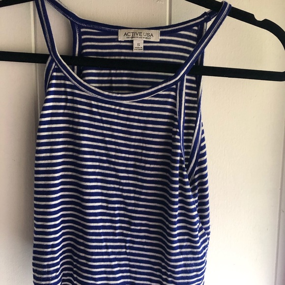 Striped Cropped top - Picture 2 of 3